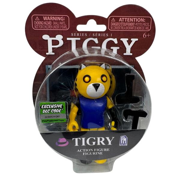 Piggy Series‎ 1 Tigry Action Figure [Exclusive DLC Code] Phatmojo - Picture 3 of 10